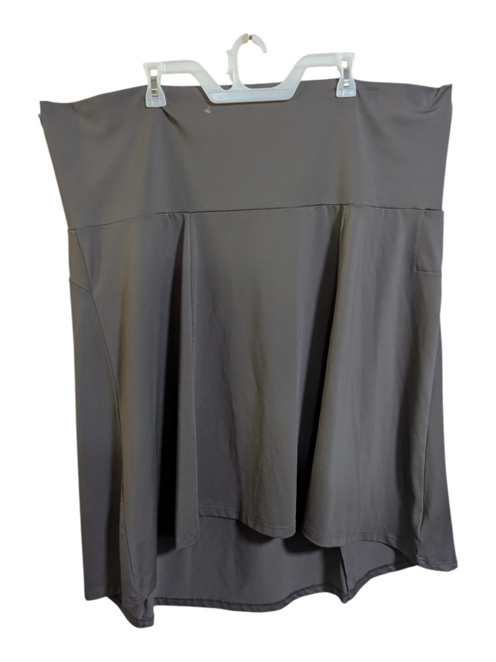 Columbia Women's Skirt Sz 3X/4X High-Low Skirt in Gray